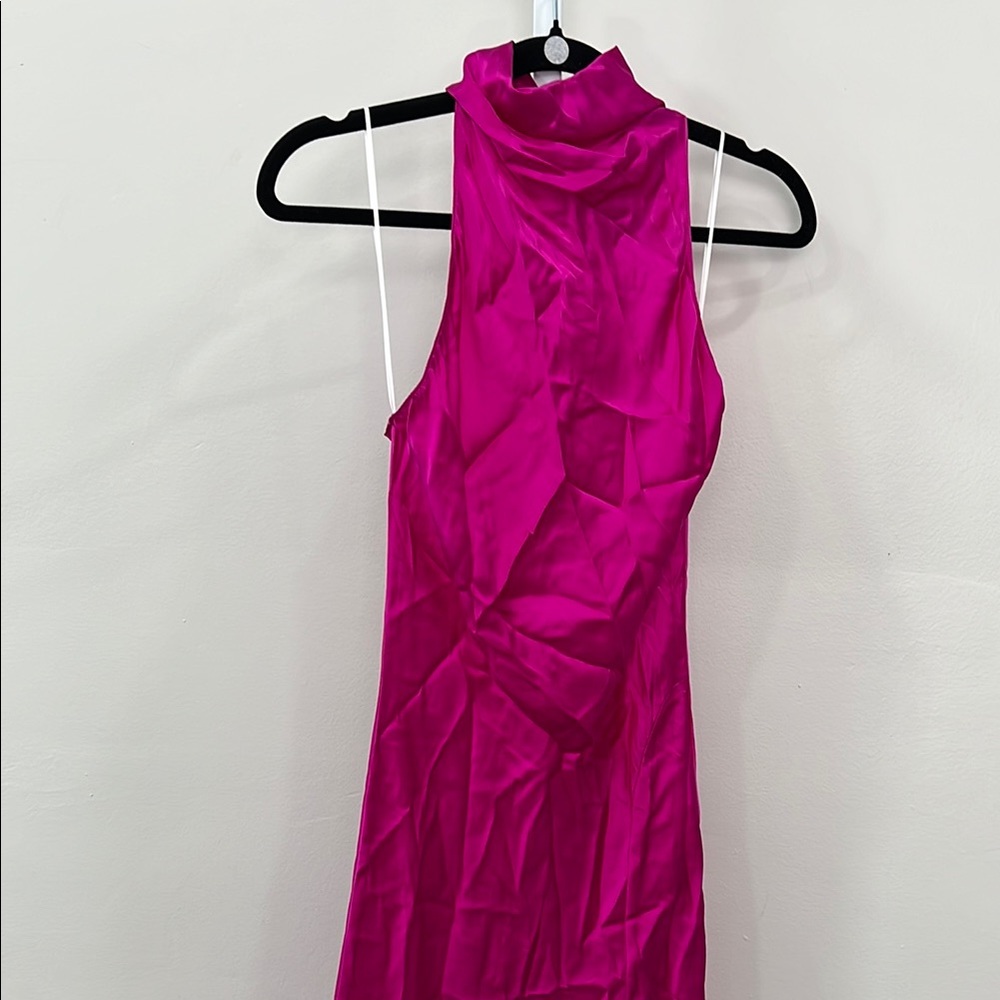 Amanda Uprichard Stanford Midi Dress - Picture 3 of 10